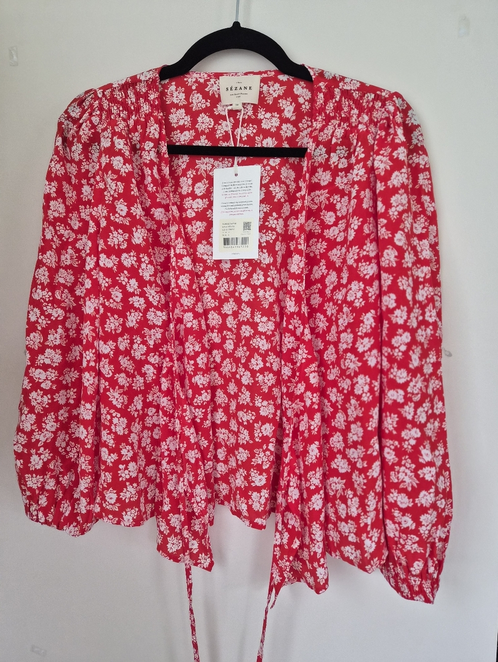 *NWT* [Sezane] Dafne Blouse Size 38/6 - Picture 11 of 12